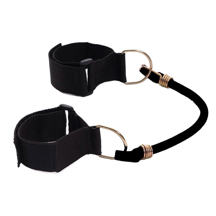 BANDA ELASTICA CON TOBILLERA NEGRA