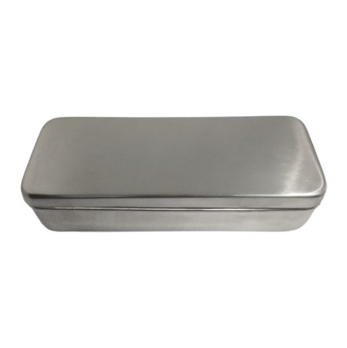 CAJA DE ACERO INOXIDABLE DE 20x09x04 CM (LISA)