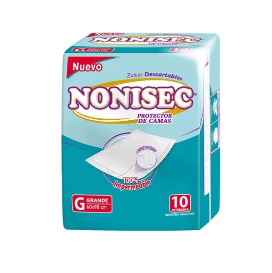 PAÑALES ZALEA NONISEC 60 x 90 (10 UNIDADES)