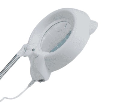 CABEZAL INYECTADO DE LUPA BIFOCAL LUZ FRIA DE 110 MM (4 MAS 10 DIOPTRIAS)
