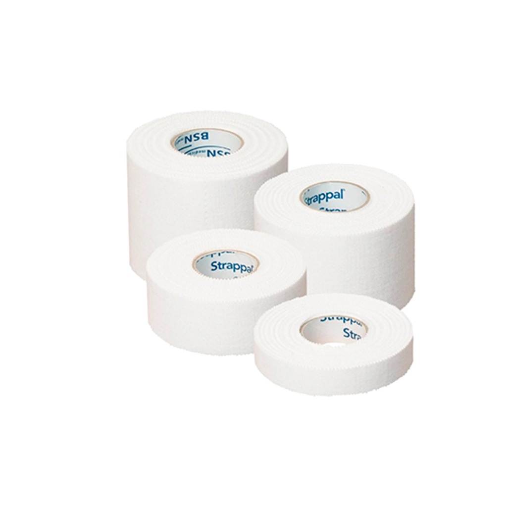 CINTA INELASTICA ADHESIVA STRAPPAL DE 4 CM X 10 MTS