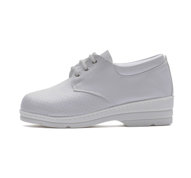 ZAPATO ACORDONADO LEDIRA BLANCO (37)