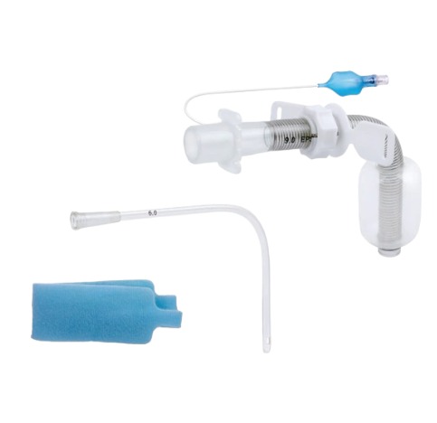 CANULA TRAQUEAL ESPIRALADA CON BALON NRO 07 (*)