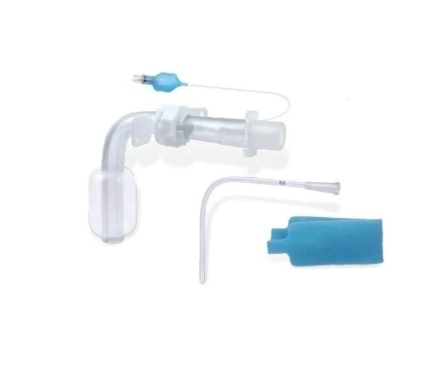 CANULA TRAQUEAL REGULABLE CON BALON NRO 7 (*)