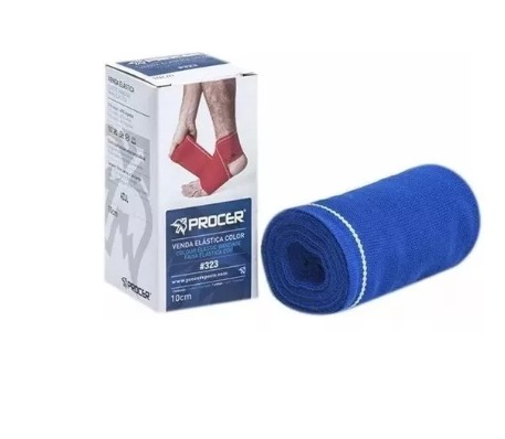 VENDA ELASTICA DEPORTIVA 10 CM (AZUL)