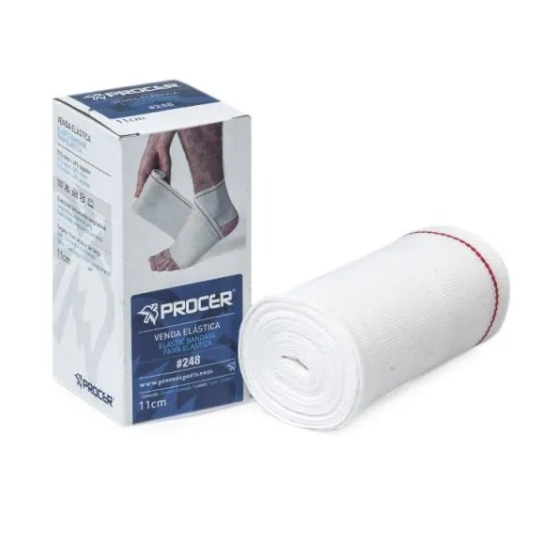 VENDA ELASTICA DEPORTIVA 11 CM (BLANCA)