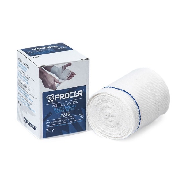 VENDA ELASTICA DEPORTIVA 07 CM (BLANCA)