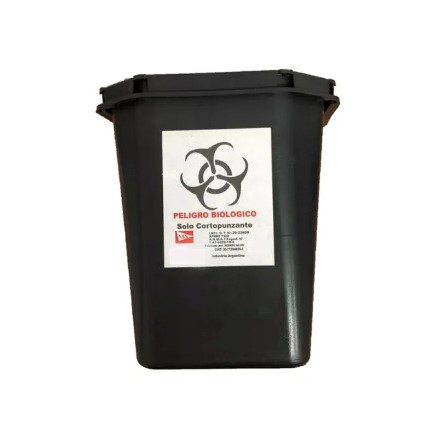 DESCARTADOR DE AGUJAS Y CORTO PUNZANTES DE 2.2 LITROS