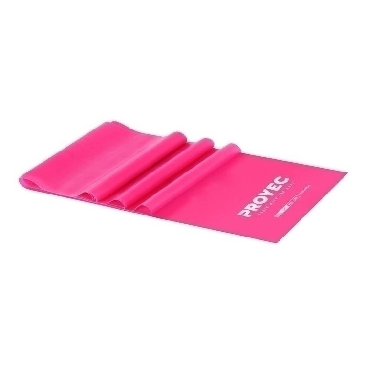 BANDA ELASTICA TIRABAND DE 1.5 MTS. INTENSIDAD BAJA (ROSA)