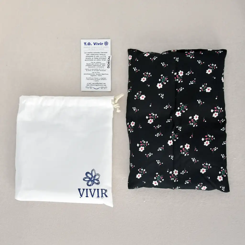 ALMOHADA TERAPEUTICA DE SEMILLAS DORSAL