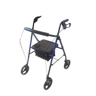 ANDADOR DE 4 RUEDAS DE ACERO DOBLE REGULACION