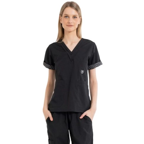 CHAQUETA MUJER (ALFORZAS) NEGRO TULIPAN (XL)