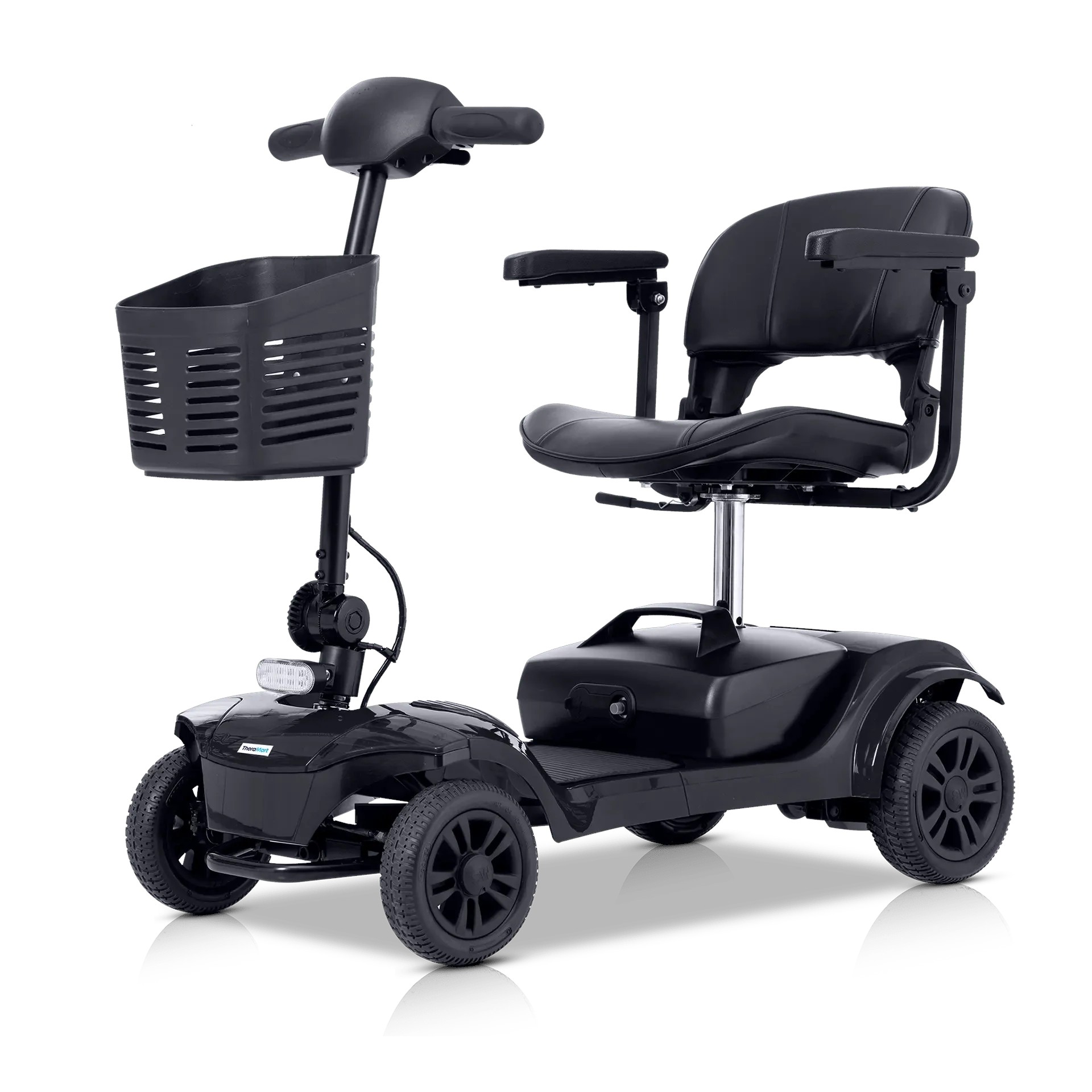 SCOOTER MOTORIZADO DE 4 RUEDAS (NEGRO)
