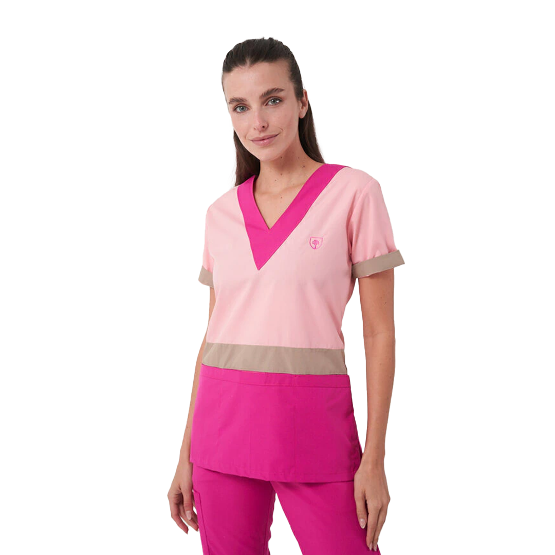 CHAQUETA MUJER (TRICOLOR) FUCSIA