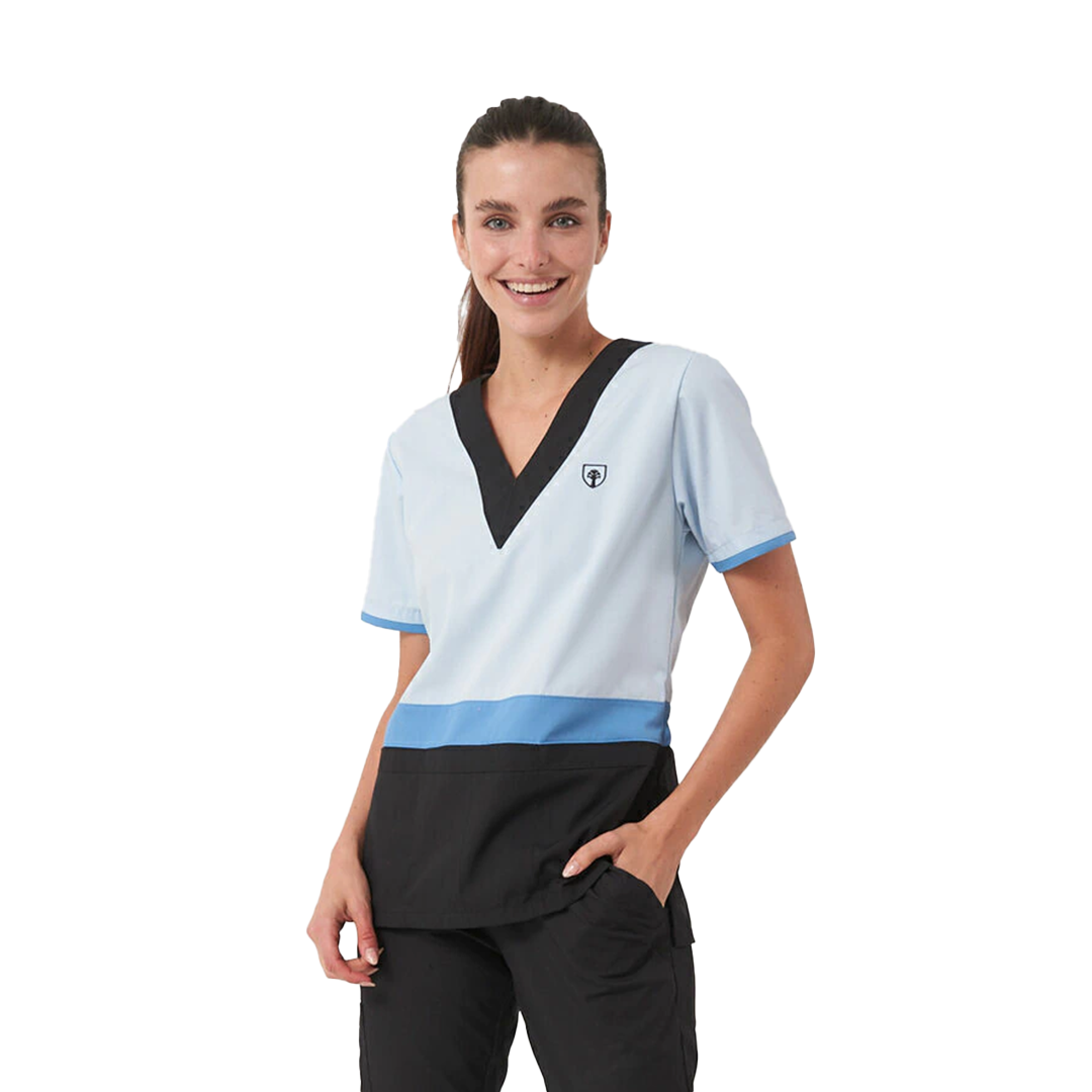CHAQUETA MUJER TRICOLOR NEGRO