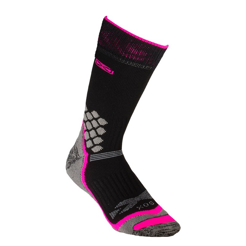 MEDIA PARA TREKKING NEGRO-ROSA (TE56A)