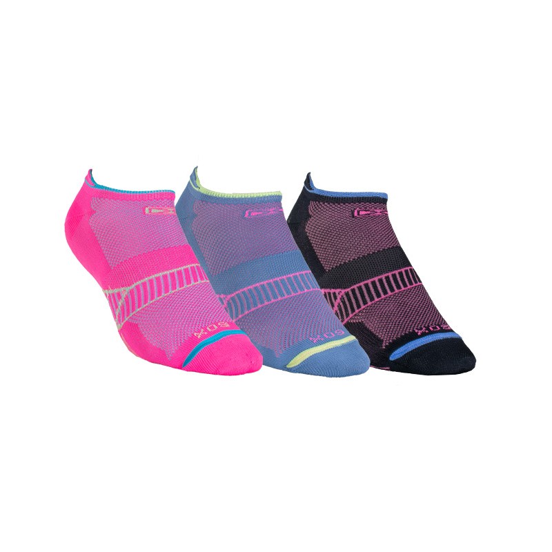 SOQUETES - TRIPACK DAMA NEGRO-CELESTE-ROSA (DE170C) (DE170C)