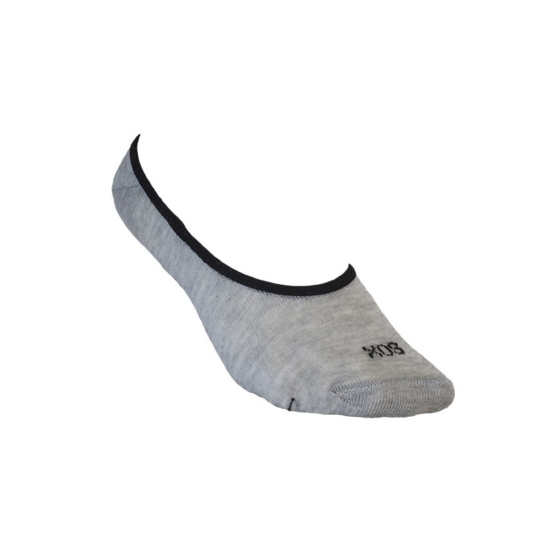 SOQUETES INVISIBLES CON ELASTICO GRIS (IN05C)