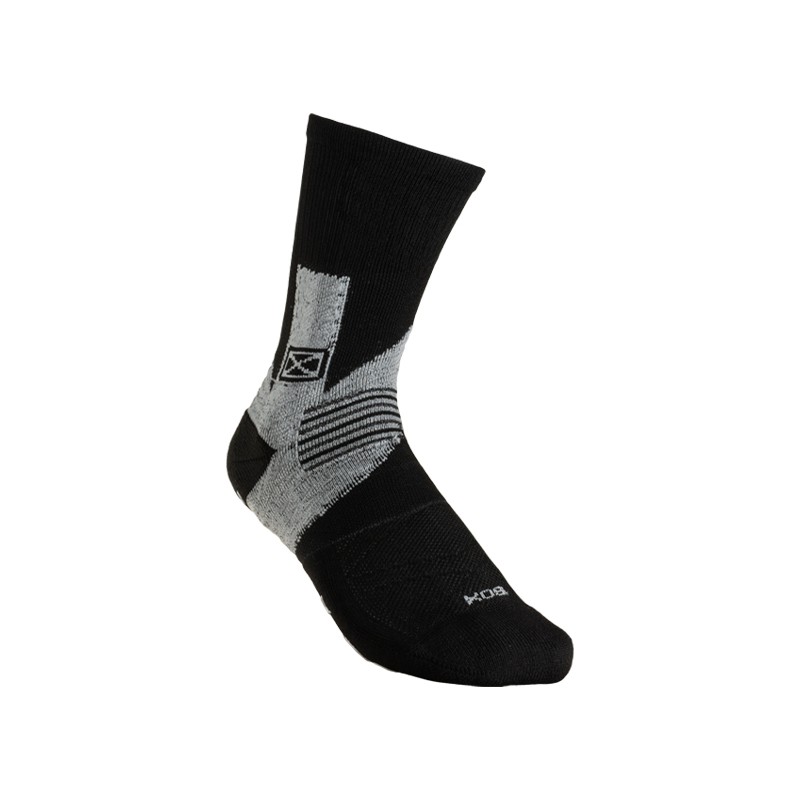 MEDIA DEPORTIVA COMPRESION NEGRO GRIS (FU37B)