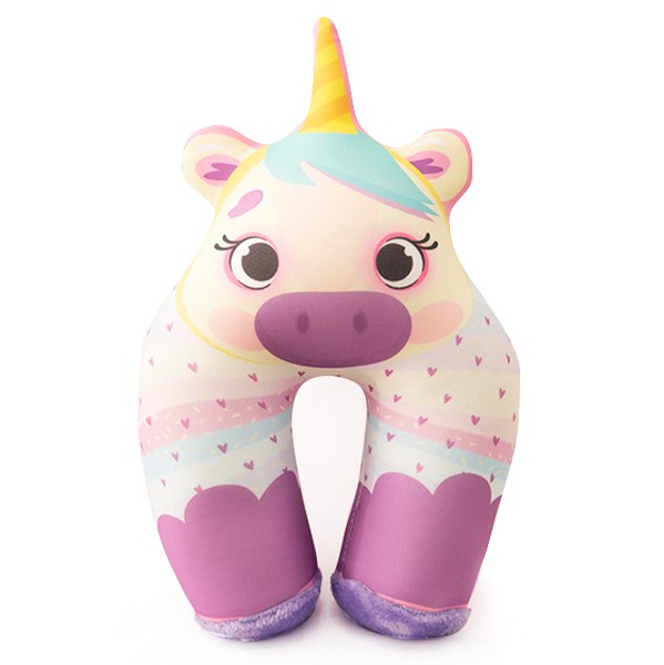 ALMOHADA DE VIAJE DE MICROPERLAS FOGUITOS