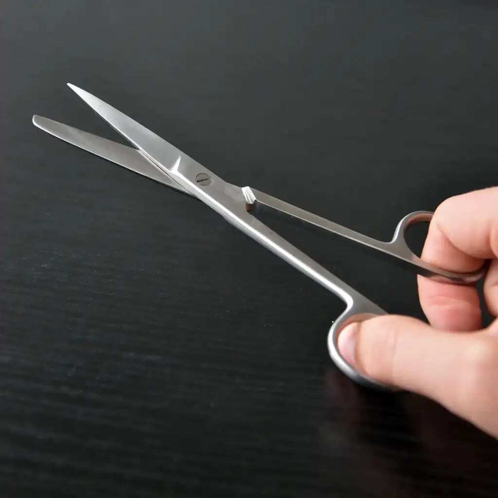 TIJERA DE CURACIONES RECTA DE 14.0 CM