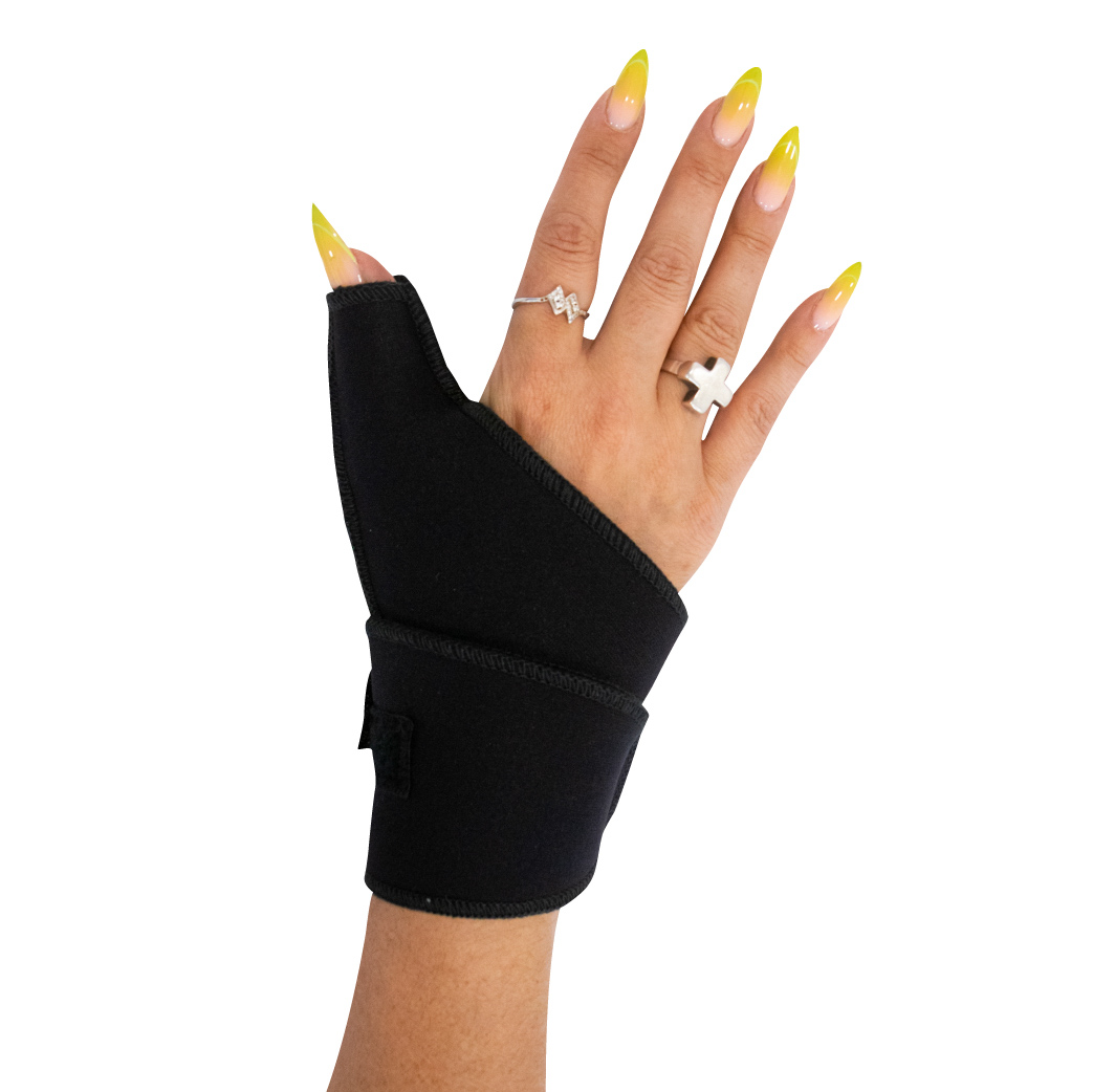 MUÑEQUERA BOOMERANG DE NEOPRENE CON INCLUSION DE PULGAR