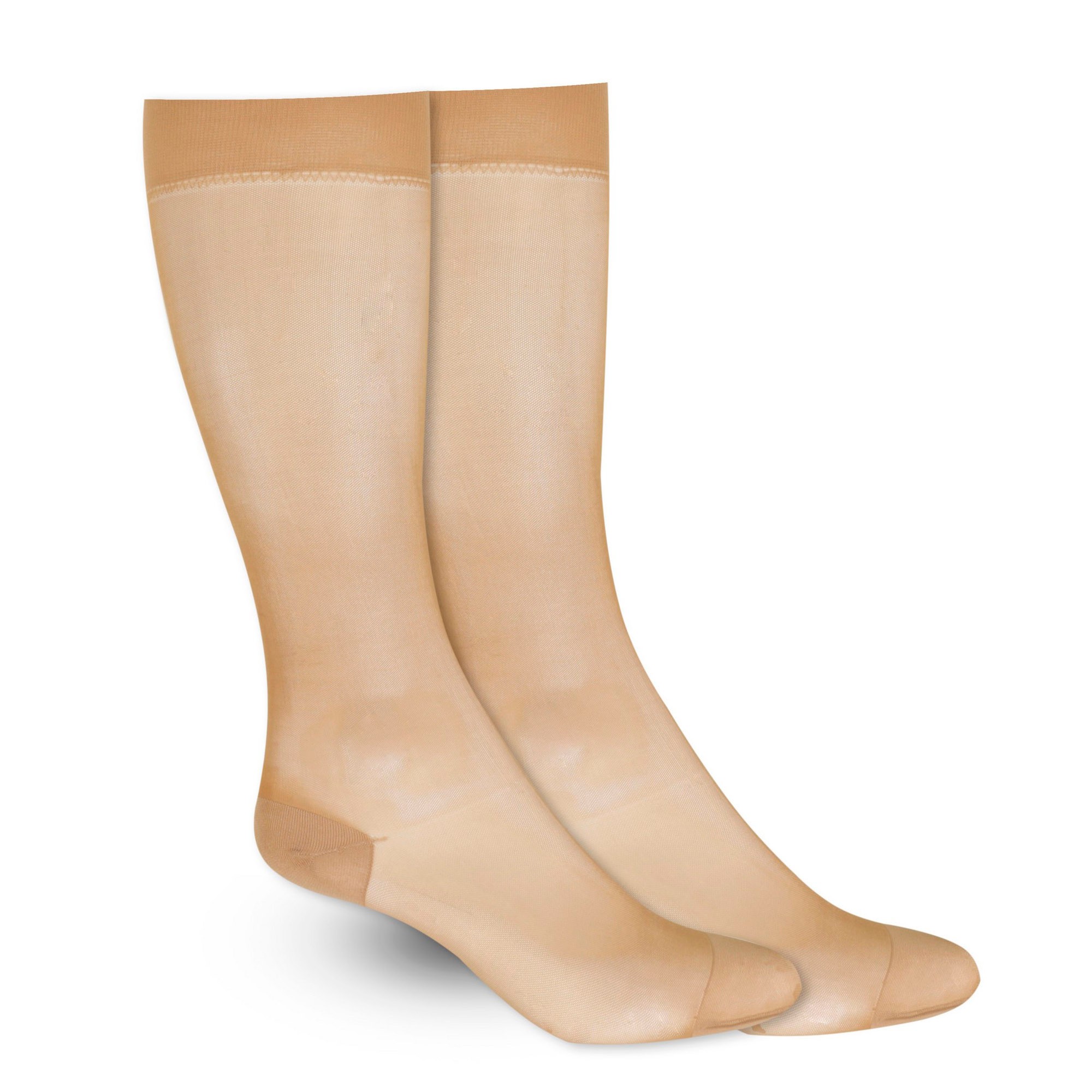 MEDIAS DE COMPRESION CORTA (8-15) PIEL