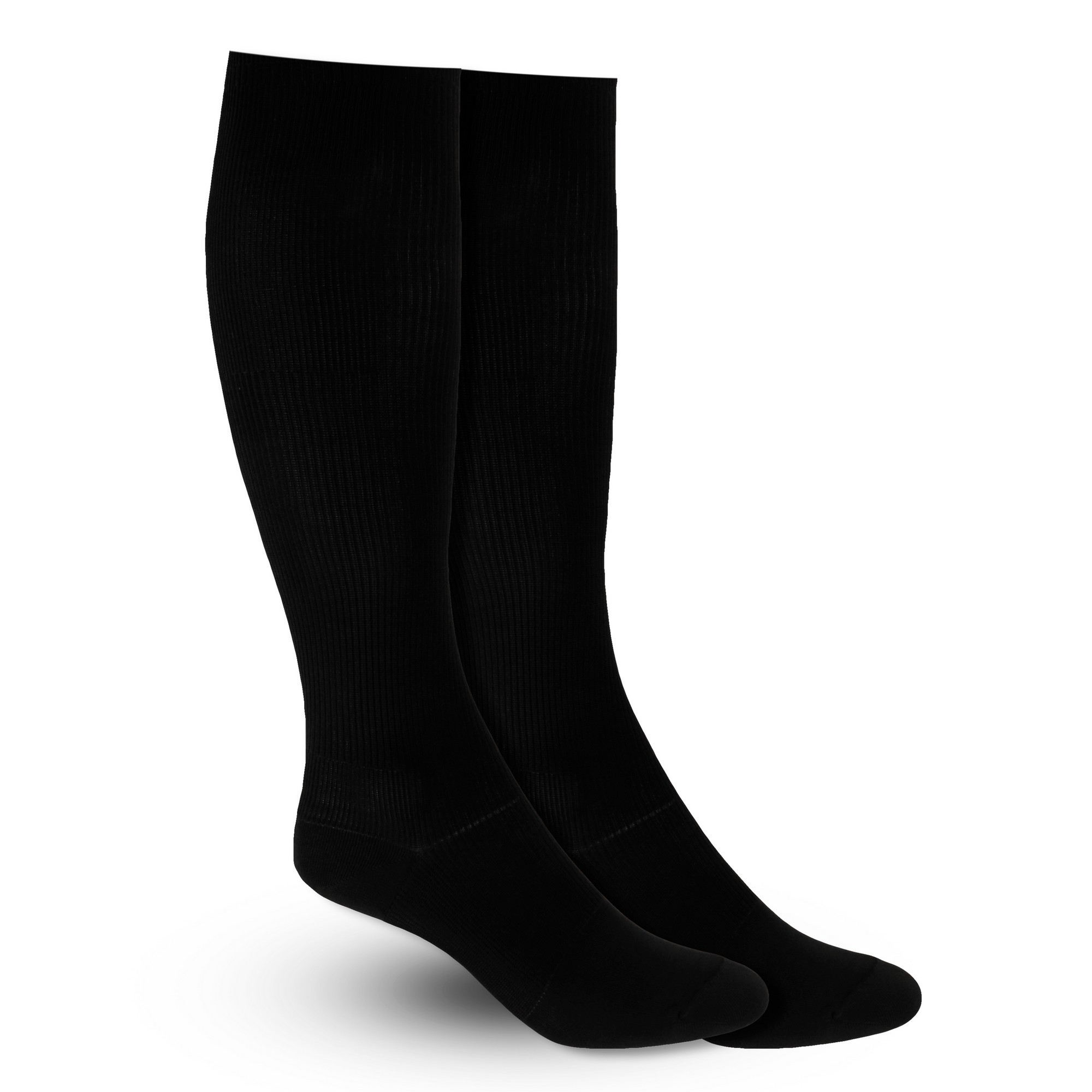 MEDIAS DE COMPRESION HOMBRE DE MICROFIBRA (20-30) NEGRO