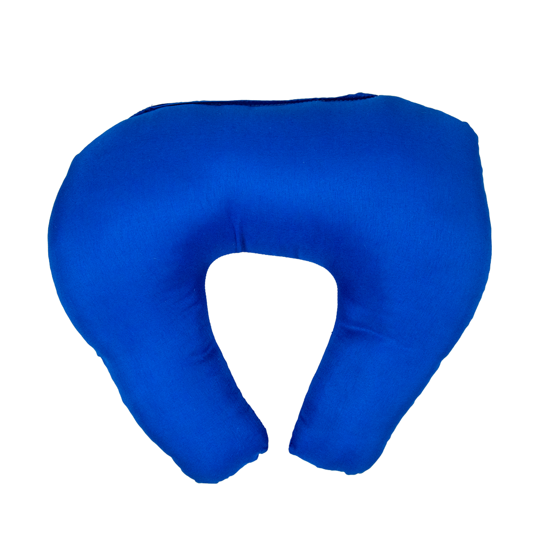 ALMOHADA CERVICAL DE VIAJE (AZUL)