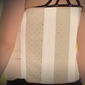 FAJA ABDOSACROLUMBAR CON 4 BALLENAS PARA LESIONES LEVES