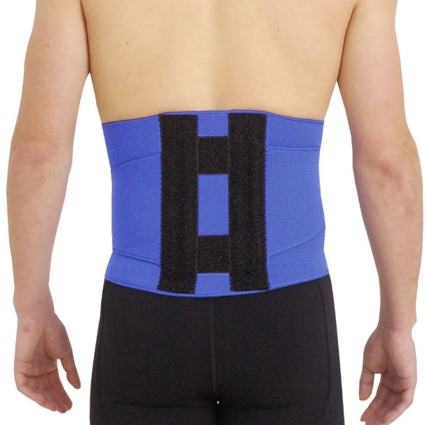 FAJA DE NEOPRENE LUMBAR BALLENADA 3 MM