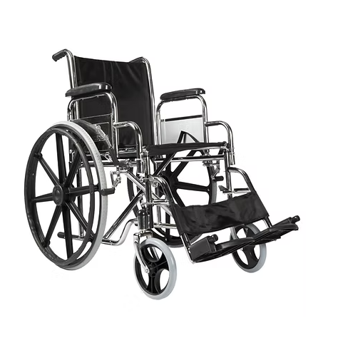 SILLA DE RUEDAS DESMONTABLE DE 46 CM CON RUEDAS PLASTICAS