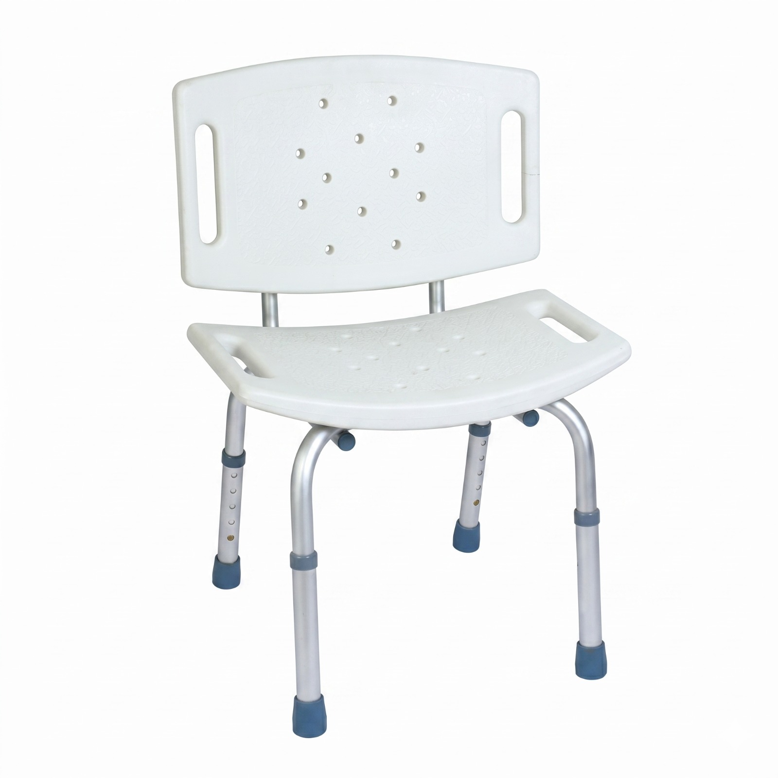 SILLA DE DUCHA DE ALUMINIO REGULABLE