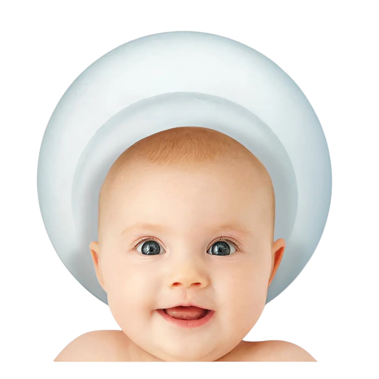 ALMOHADA CIRCULAR CON FUNDA PARA BEBE