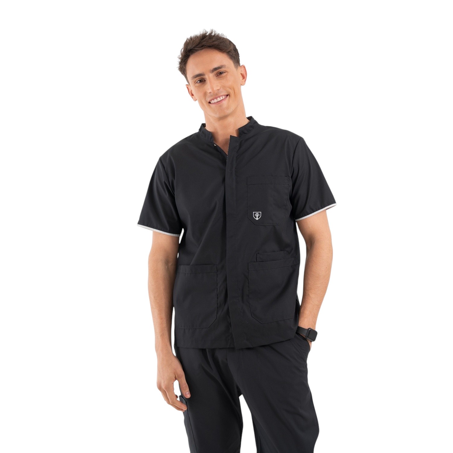 CHAQUETA HOMBRE MAO NEGRO ENTROPIA