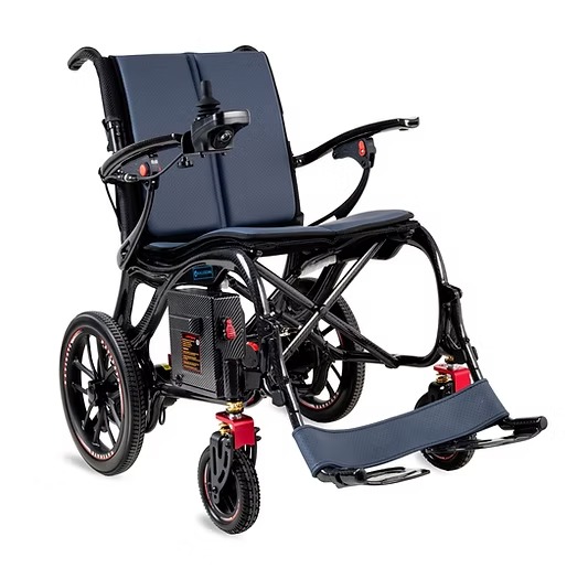 SILLA DE RUEDAS MOTORIZADA DE CARBONO